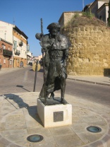 Pilgerdenkmal in Carrion de los Condes