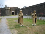 Pilgerdenkmal in Navarrenx