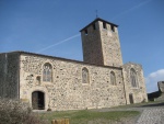 Ruine der Klosterkirche in Montverdun