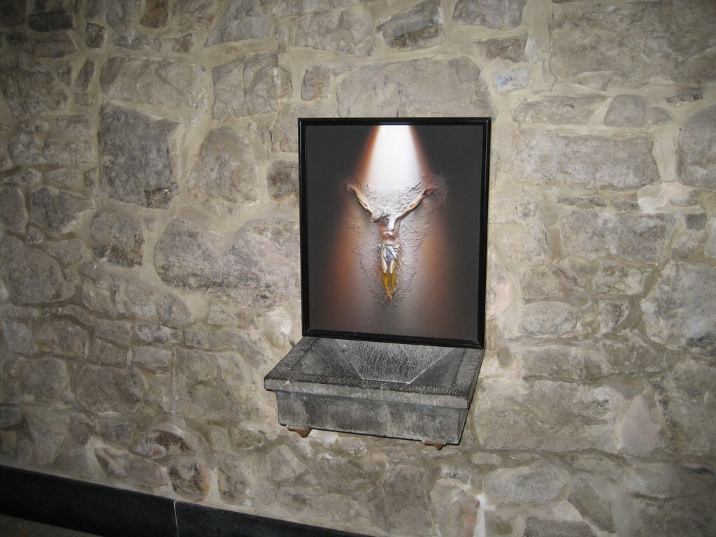 Christus in der Kapelle von Henri-Chapelle