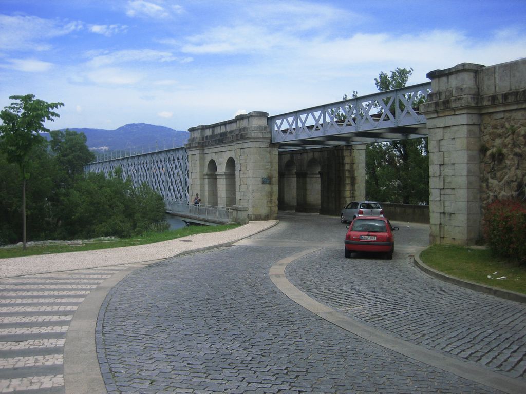 Internationale Brücke zwischen Valença und Tui