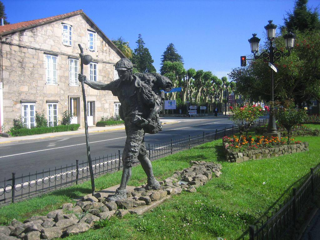 Pilgerdenkmal in Padrón
