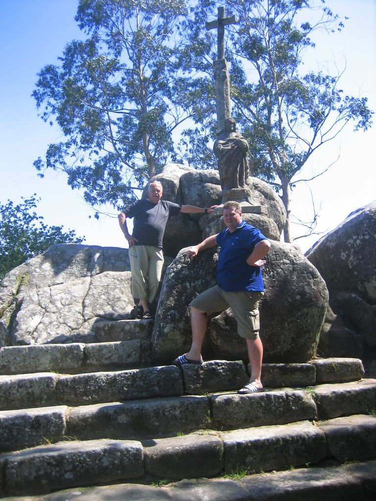 Santiaguiño do Monte oberhalb von Padrón