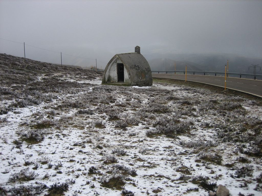 Schutzhütte am Alto del Palo