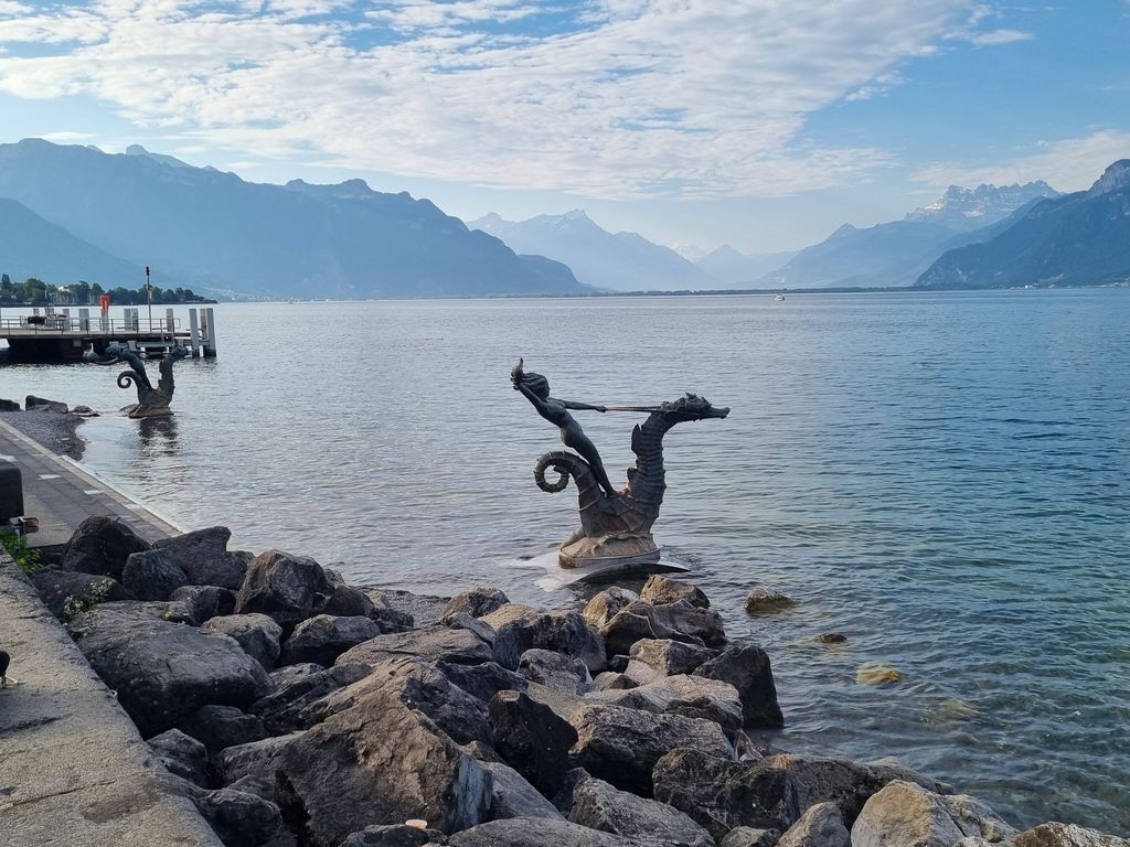 Seepromenade in Vevey