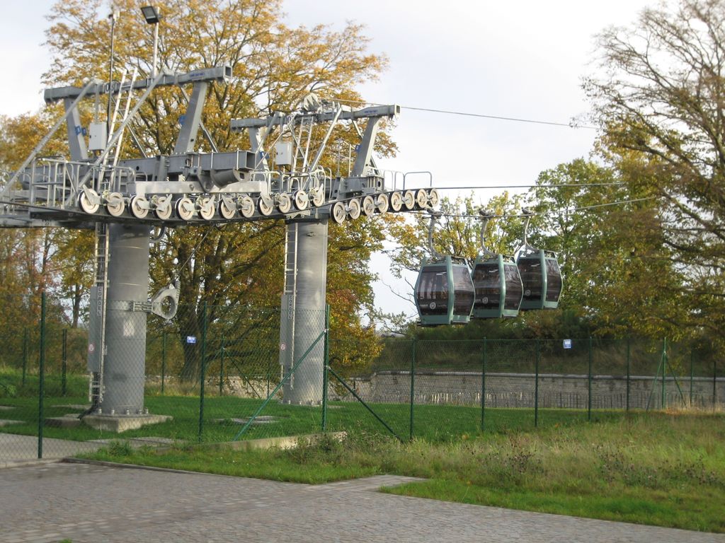 Seilbahn zur Zitadelle in Namur