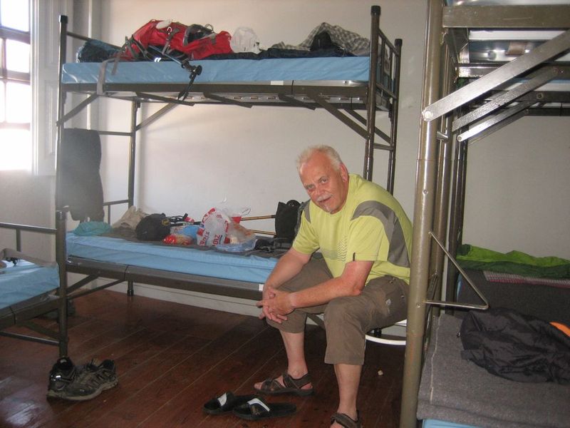 Albergue Rates: Schlafraum mit Hochbetten