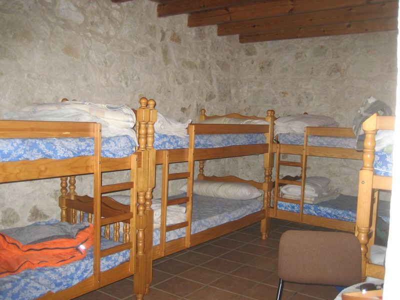 Calzada de Valdunciel: Schlafraum mit Etagenbetten