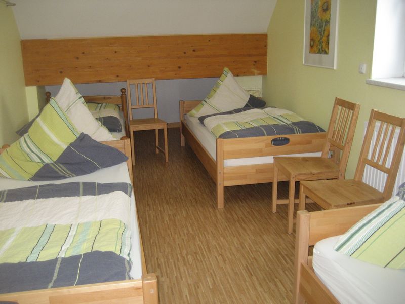 Mary’s Herberge: Zimmer im Dachgeschoss