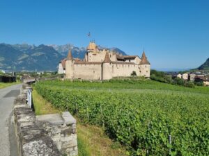 Das Schloss von Aigle
