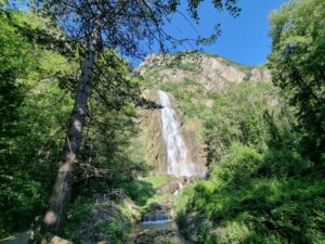 Wasserfall Pissevache vor Martigny