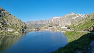 Höchster Punkt der Via Francigena – Passo St. Bernhard