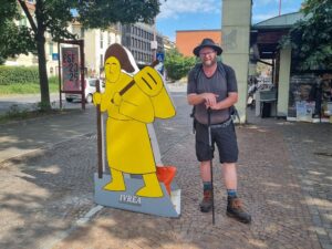 Pilgertreff in Ivrea