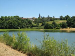 Stausee bei Arzacq-Arraziguet