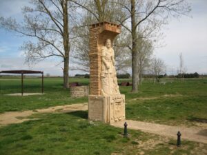 Die Mitte des Camino Francés bei Sahagún